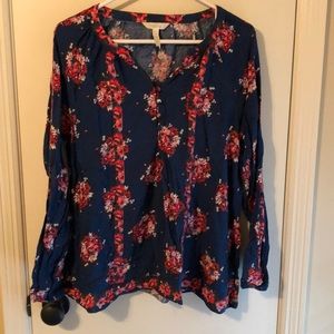 Gorgeous Matilda Jane Navy Floral Top